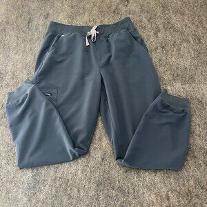 FIGS technical collection blue joggers Womens Large